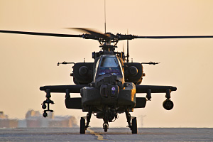 AH 64 Apache Attack Helicopter