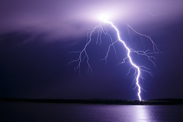 Powerful Lightning Strike