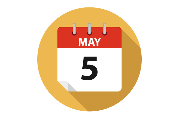 Vector Calendar Cinco de Mayo
