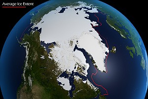 Arctic Average Ice Extent