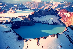 Katmai Crater in Southwest Alaska