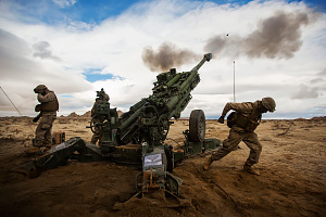 M777 A2 Howitzer Firing Exercise