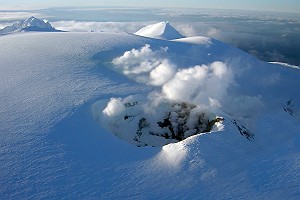 Makushin Volcano in Alaska