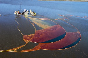 Skimming Oil Off the Southeast Coast