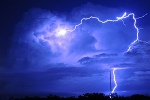 Texas Lightning Storm