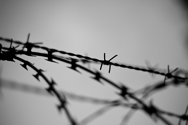 Barbed Wire Border Protection