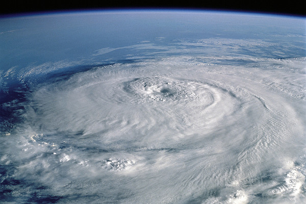 Hurricane Elana Over Gulf of Mexico