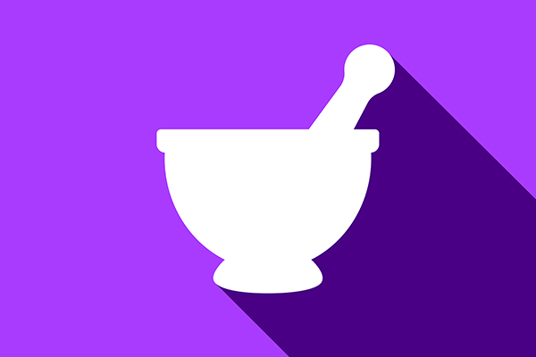 Vector Mortar and Pestle