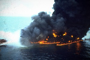1990 Tanker Megaborg Oil Spill