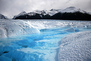 Argentina Patagonia Mountains Glacier Melt