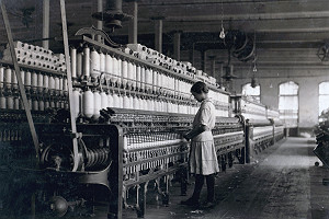 Child Labor Fourteen Year Old Cotton Mill Worker