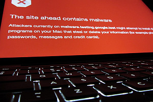 Chrome Malware Notification