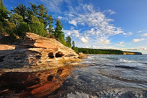 Mosquito Beach at Pictured Rocks