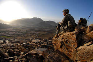 Sunrise in Afghanistan